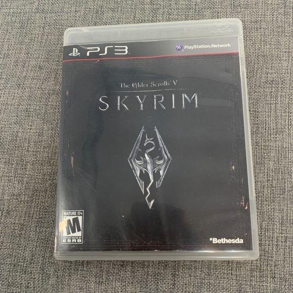 PS3 The Elder Scrolls V Skyrim Playstation 3 Mature 17+‎ Epic Fantasy Reborn - Picture 1 of 8